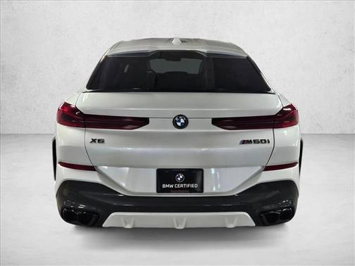 Mineral White Metallic 2024 BMW X6 M60i