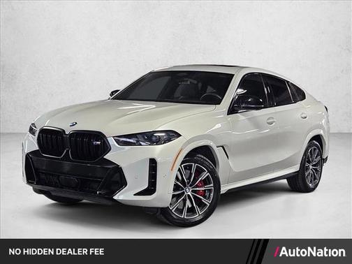 Mineral White Metallic 2024 BMW X6 M60i
