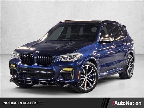 Phytonic Blue Metallic 2018 BMW X3 M40i