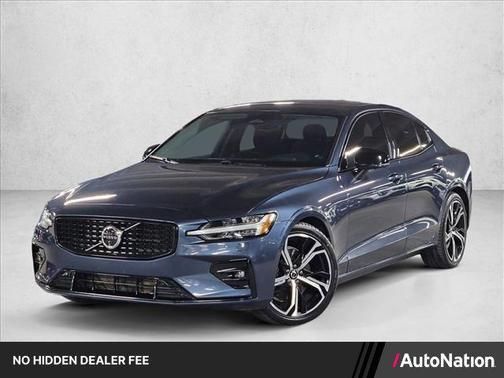 Denim Blue Metallic 2024 Volvo S60 B5 Plus Dark Theme