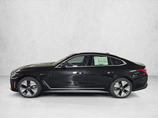 Black Sapphire Metallic 2025 BMW i4 Gran Coupe eDrive40