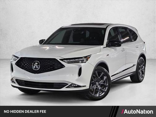Platinum White Pearl 2022 Acura MDX A-Spec Package