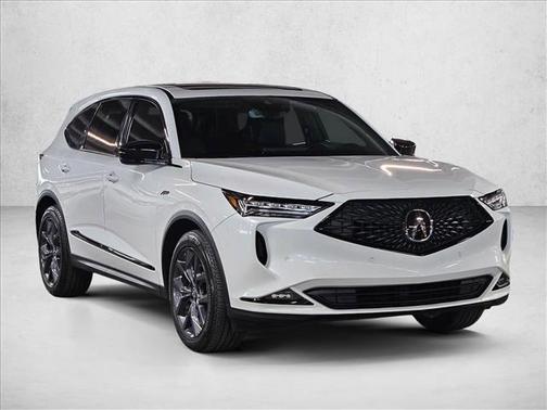 Platinum White Pearl 2022 Acura MDX A-Spec Package