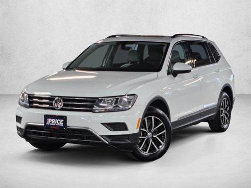 Pure White 2021 Volkswagen Tiguan 2.0T SE