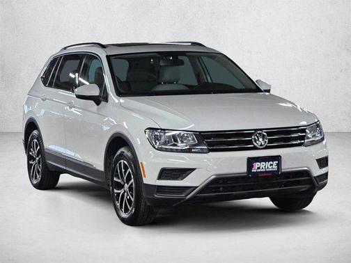 Pure White 2021 Volkswagen Tiguan 2.0T SE
