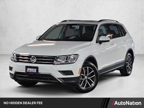 Pure White 2021 Volkswagen Tiguan 2.0T SE