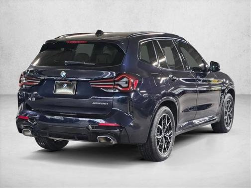 Black Sapphire Metallic 2023 BMW X3 xDrive30i