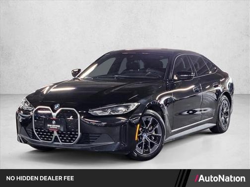 Black Sapphire Metallic 2023 BMW i4 Gran Coupe eDrive35