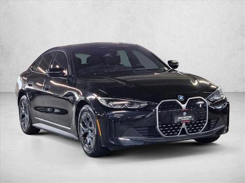 Black Sapphire Metallic 2023 BMW i4 Gran Coupe eDrive35