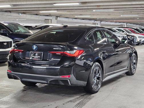 Black Sapphire Metallic 2023 BMW i4 Gran Coupe eDrive35