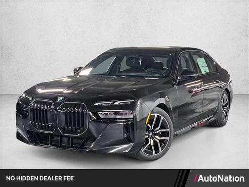 Black Sapphire Metallic 2025 BMW 760 xDrive