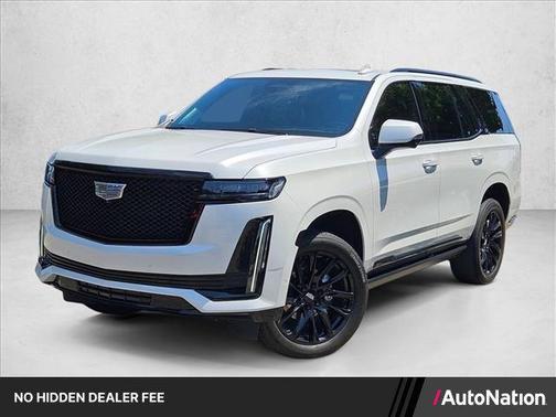 Crystal White Tricoat 2024 Cadillac Escalade Sport Platinum