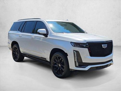 Crystal White Tricoat 2024 Cadillac Escalade Sport Platinum
