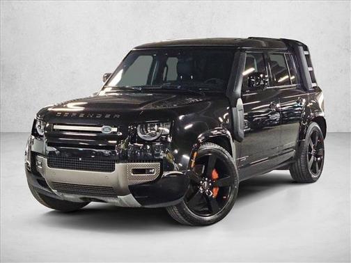 Santorini Black Metallic 2021 Land Rover Defender 110 X