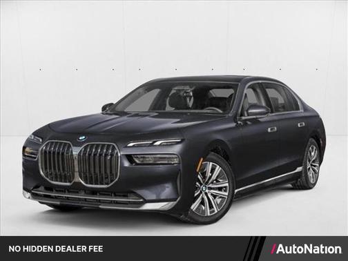 Carbon Black Metallic 2025 BMW i7 eDrive50