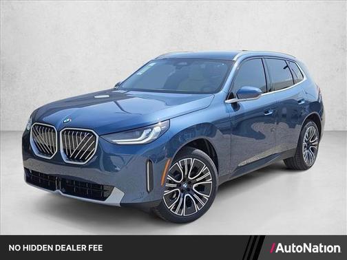 Arctic Race Blue Metallic 2026 BMW X3 30 xDrive