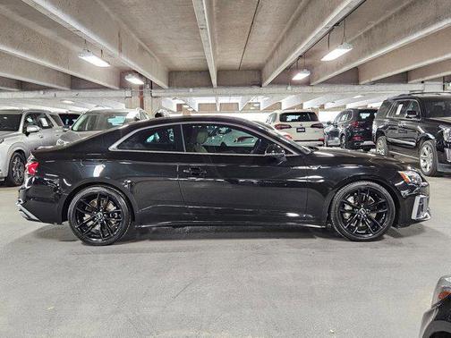 Mythos Black Metallic 2021 Audi A5 45 S line Premium Plus