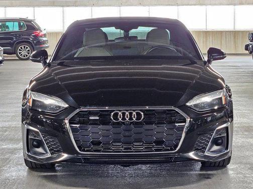 Mythos Black Metallic 2021 Audi A5 45 S line Premium Plus