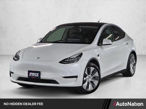 Pearl White Multi-Coat 2021 Tesla Model Y Long Range Dual Motor All-Wheel Drive