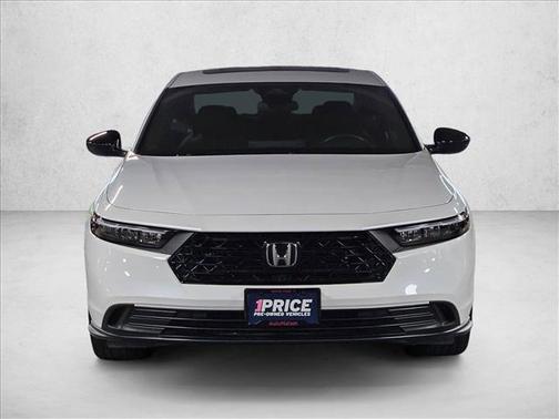 White 2024 Honda Accord Hybrid Sport