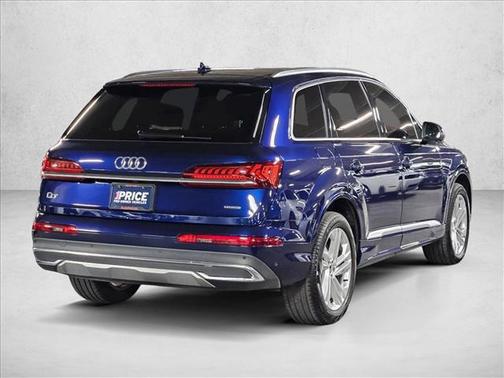Navarra Blue Metallic 2021 Audi Q7 45 Premium Plus