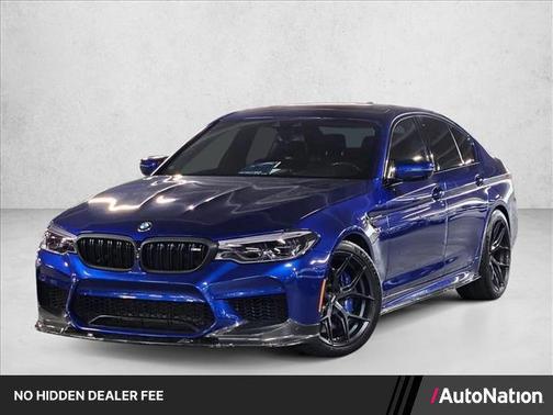 Marina Bay Blue Metallic 2019 BMW M5 Base