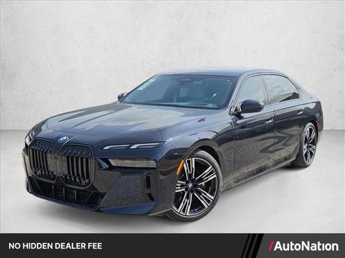 Carbon Black Metallic 2026 BMW i7 eDrive50