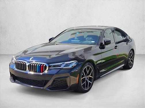 Carbon Black Metallic 2021 BMW 530 530i