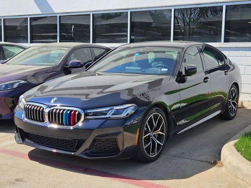 Carbon Black Metallic 2021 BMW 530 530i