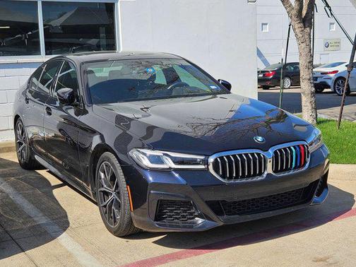 Carbon Black Metallic 2021 BMW 530 530i