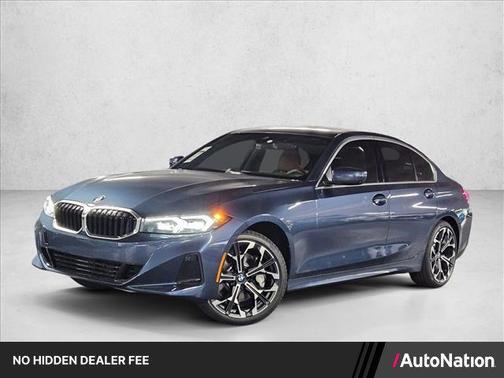 Arctic Race Blue Metallic 2025 BMW 330 330i Sedan