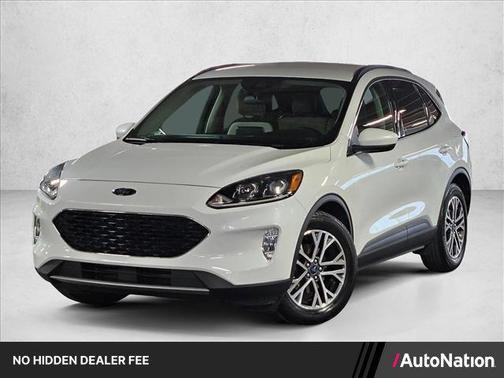 Star White Metallic Tri-Coat 2020 Ford Escape SEL