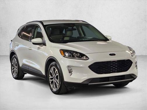 Star White Metallic Tri-Coat 2020 Ford Escape SEL