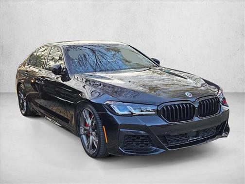 Black Sapphire Metallic 2023 BMW M550 i Xdrive