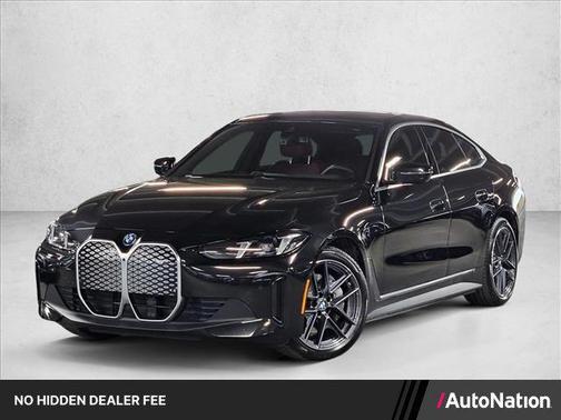 Black Sapphire Metallic 2025 BMW i4 Gran Coupe eDrive40