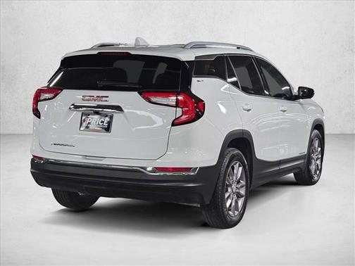 Summit White 2023 GMC Terrain SLT