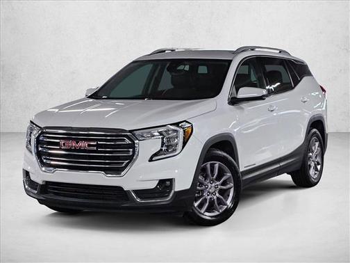 Summit White 2023 GMC Terrain SLT
