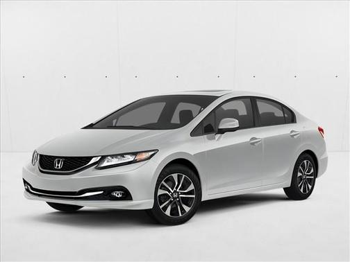 White Orchid Pearl 2013 Honda Civic EX-L