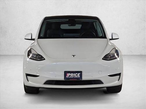 Pearl White Multi-Coat 2021 Tesla Model Y Long Range Dual Motor All-Wheel Drive