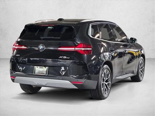 Black Sapphire Metallic 2025 BMW X3 30 xDrive