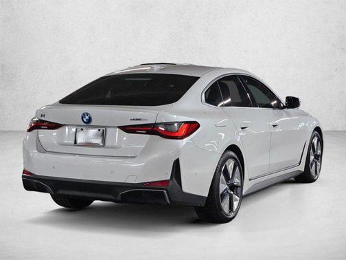 Mineral White Metallic 2023 BMW i4 Gran Coupe eDrive35