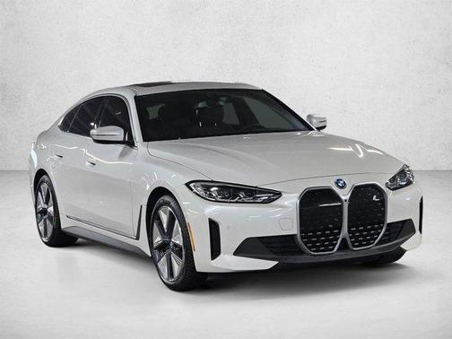 Mineral White Metallic 2023 BMW i4 Gran Coupe eDrive35