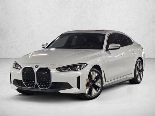 Mineral White Metallic 2023 BMW i4 Gran Coupe eDrive35