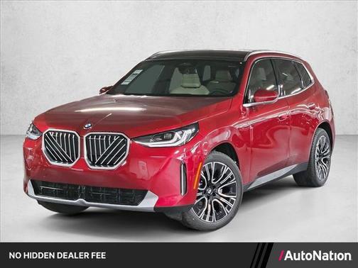 Vegas Red Metallic 2026 BMW X3 30 xDrive