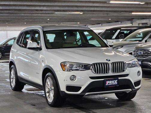 Alpine White 2017 BMW X3 sDrive28i