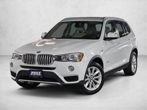 Alpine White 2017 BMW X3 sDrive28i