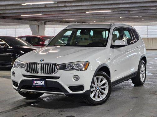 Alpine White 2017 BMW X3 sDrive28i