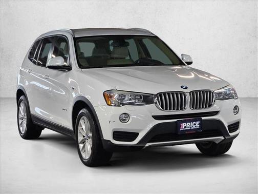 Alpine White 2017 BMW X3 sDrive28i