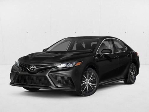 Midnight Black Metallic 2021 Toyota Camry SE