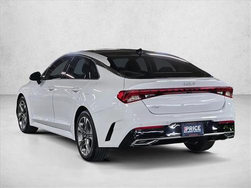 Glacial White Pearl 2022 Kia K5 EX
